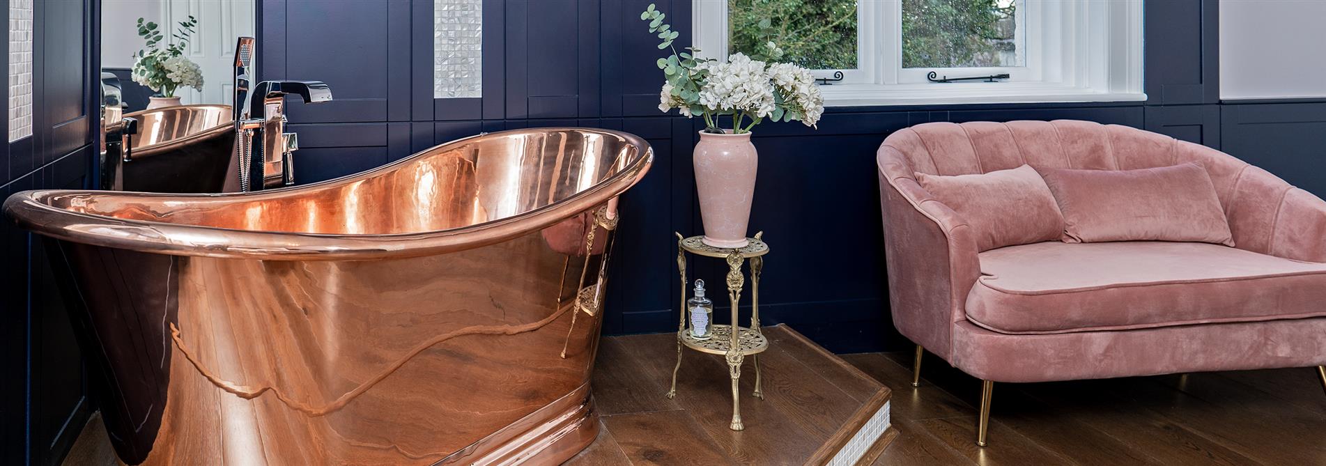 Copper free standing bath