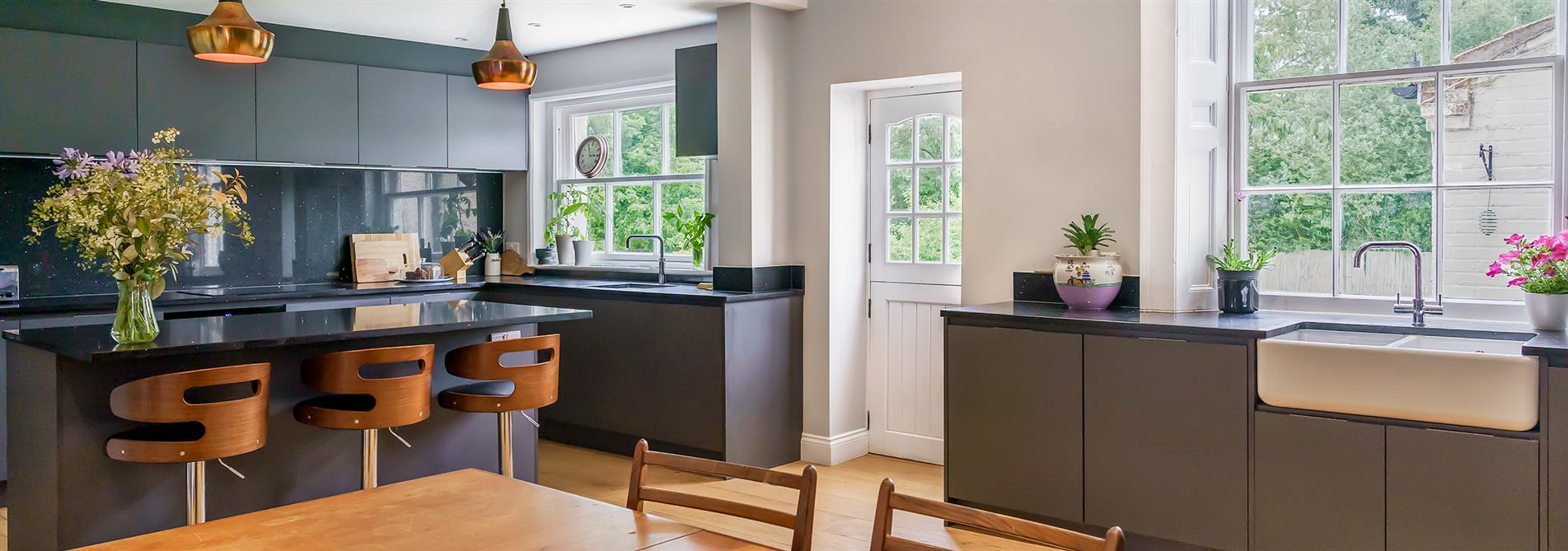 Black Granite Kitchen