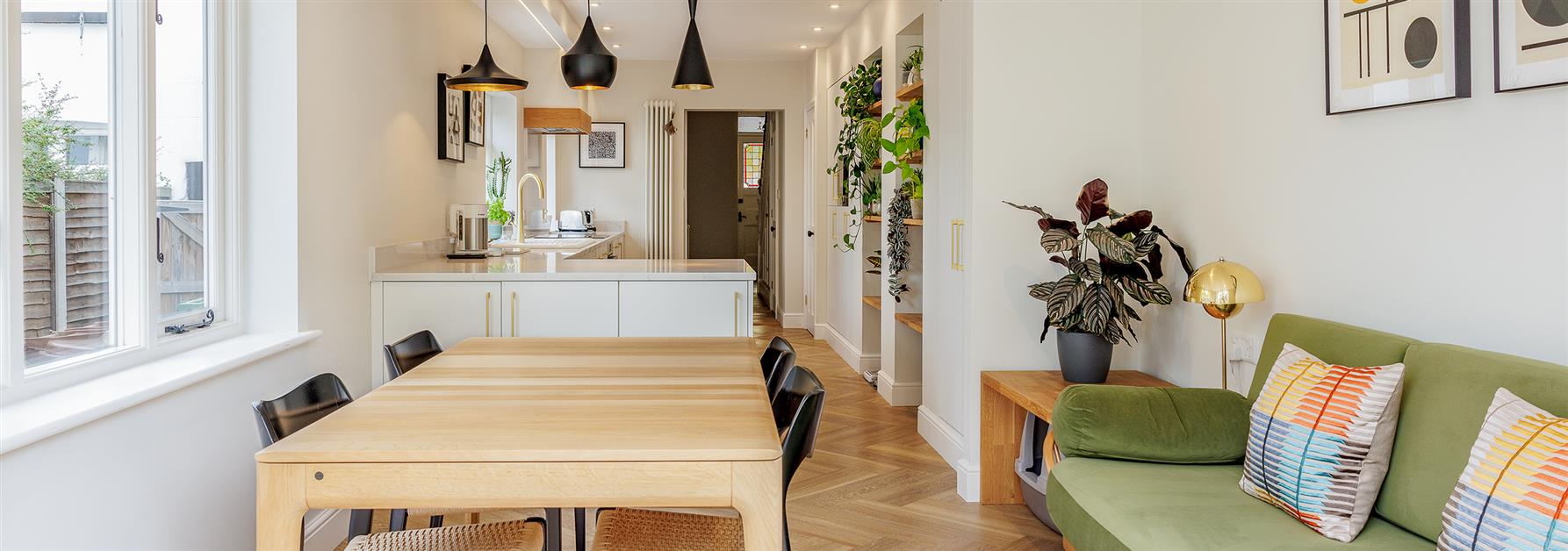 mid-century kitchen design