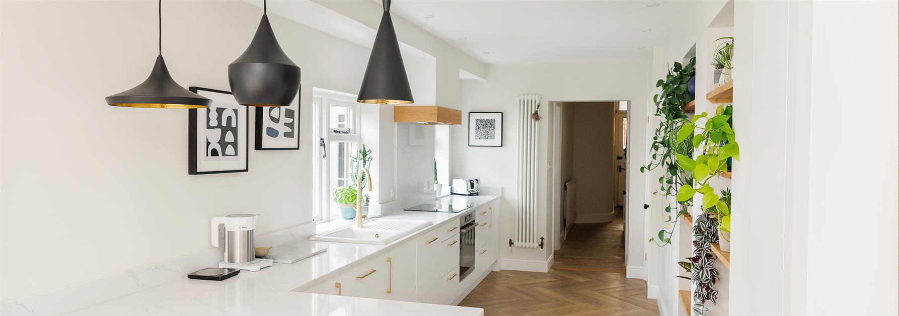 mid-century kitchen design