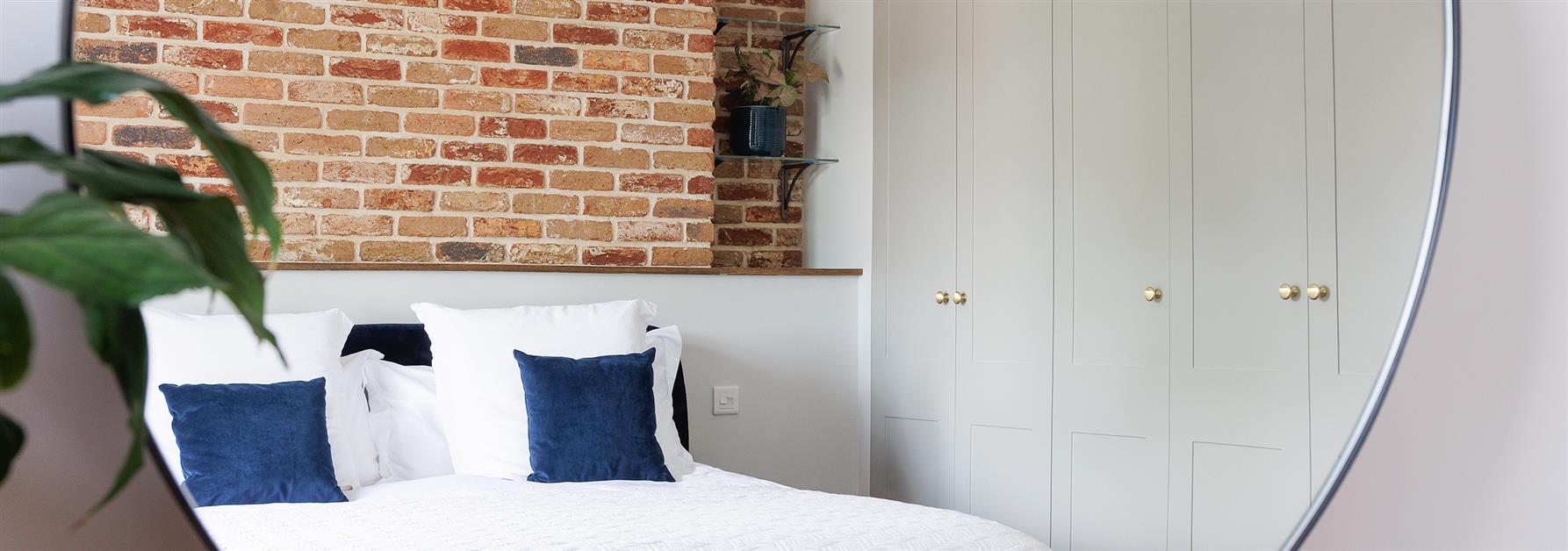 Brick Wall Bedroom