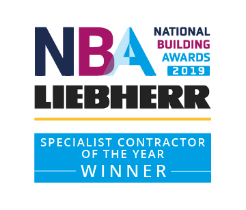 National Building Awards 2019 Liebherr | Specialist Contractor of the Year Winner