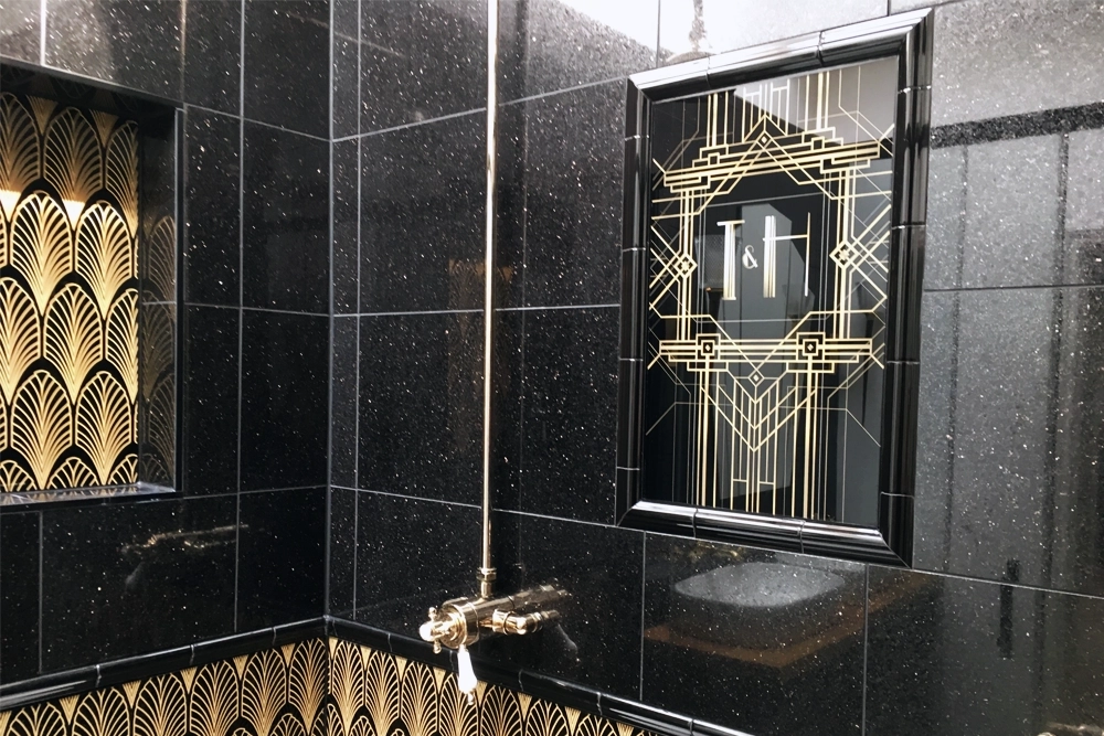 Art Deco Shower Room
